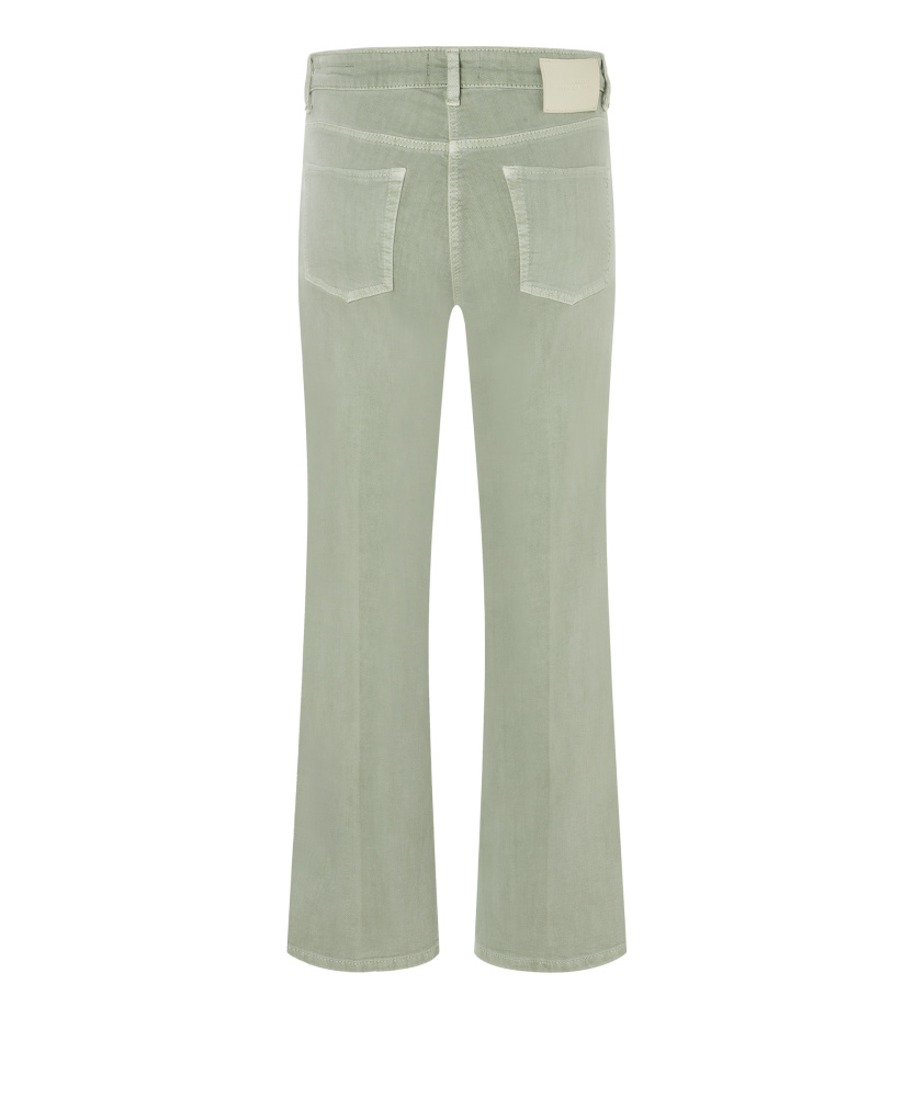 БРЮКИ ДЖИНС CAMBIO классическая пятикарманная конструкция и слегка расклешённые брючины