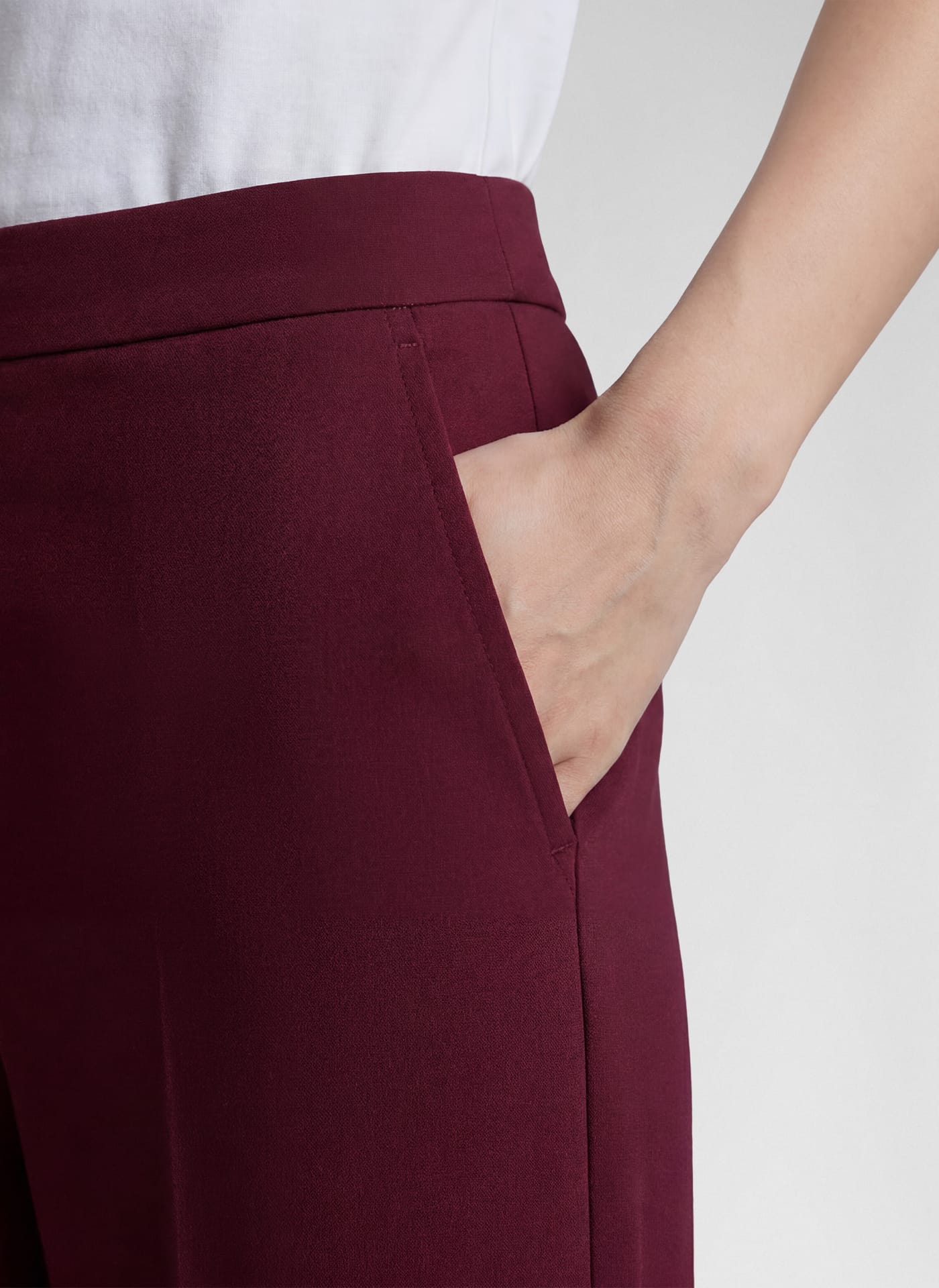 БРЮКИ RABE с высокой посадкой и прямым силуэтом